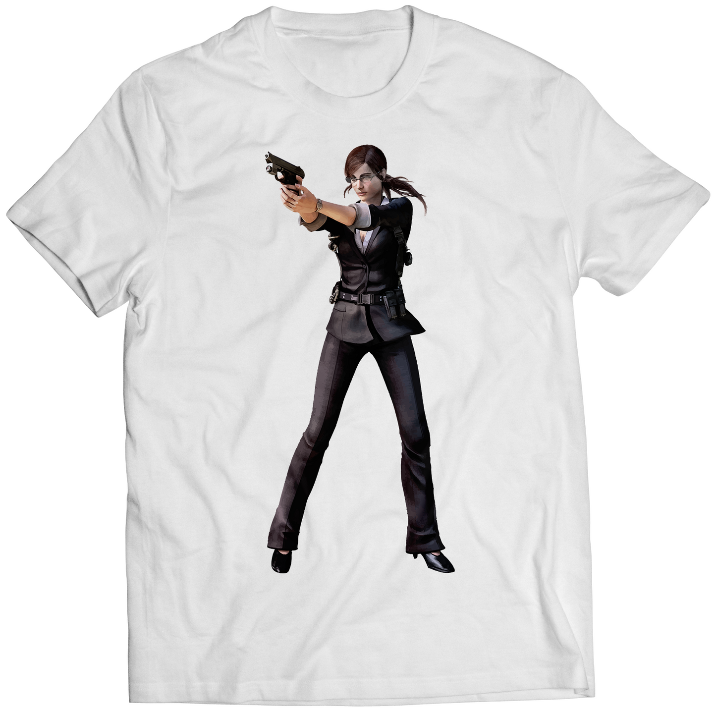 Claire Costume REvil The Mercenaries 3D Premium Unisex T-shirt (Vectorized Design)