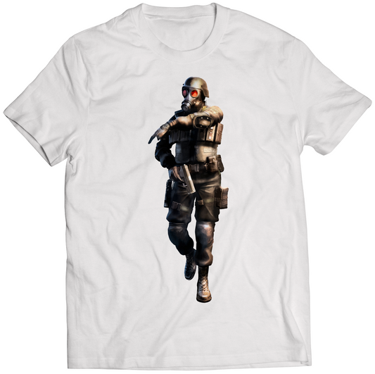 Hunk REvil The Mercenaries 3D Premium Unisex T-shirt (Vectorized Design)