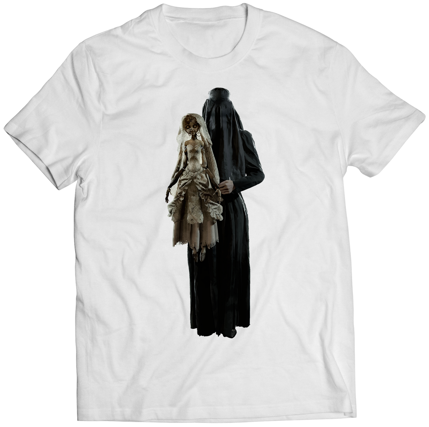 Donna And Angie Evil Village RE8 Premium Unisex T-shirt (Vectorized Design)