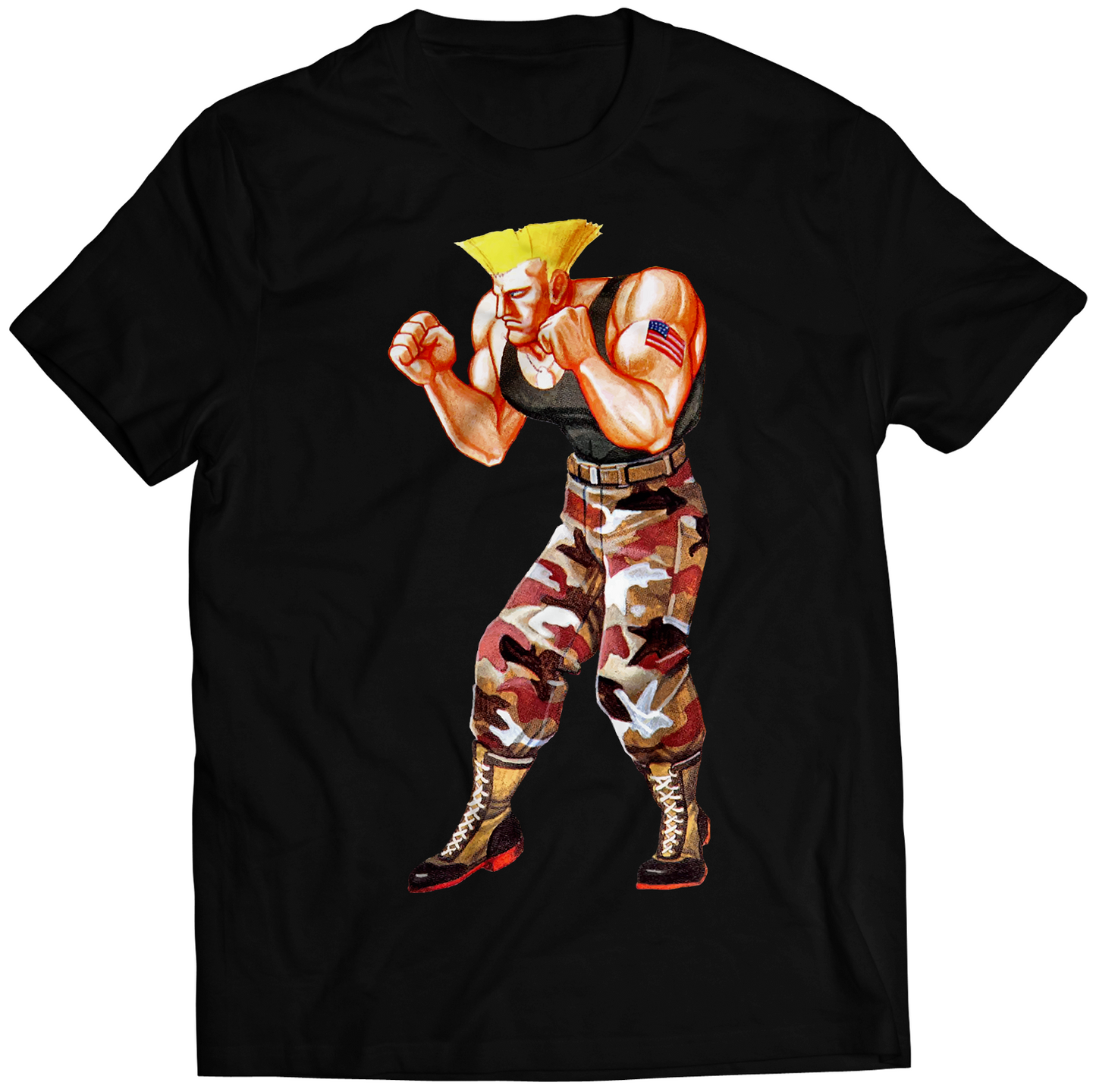 Guile Walking Premium Unisex T-shirt (Vectorized Design)
