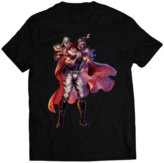 Crimson Star Yuda Fist Legends Revival Premium Unisex T-shirt (Vectorized Design)