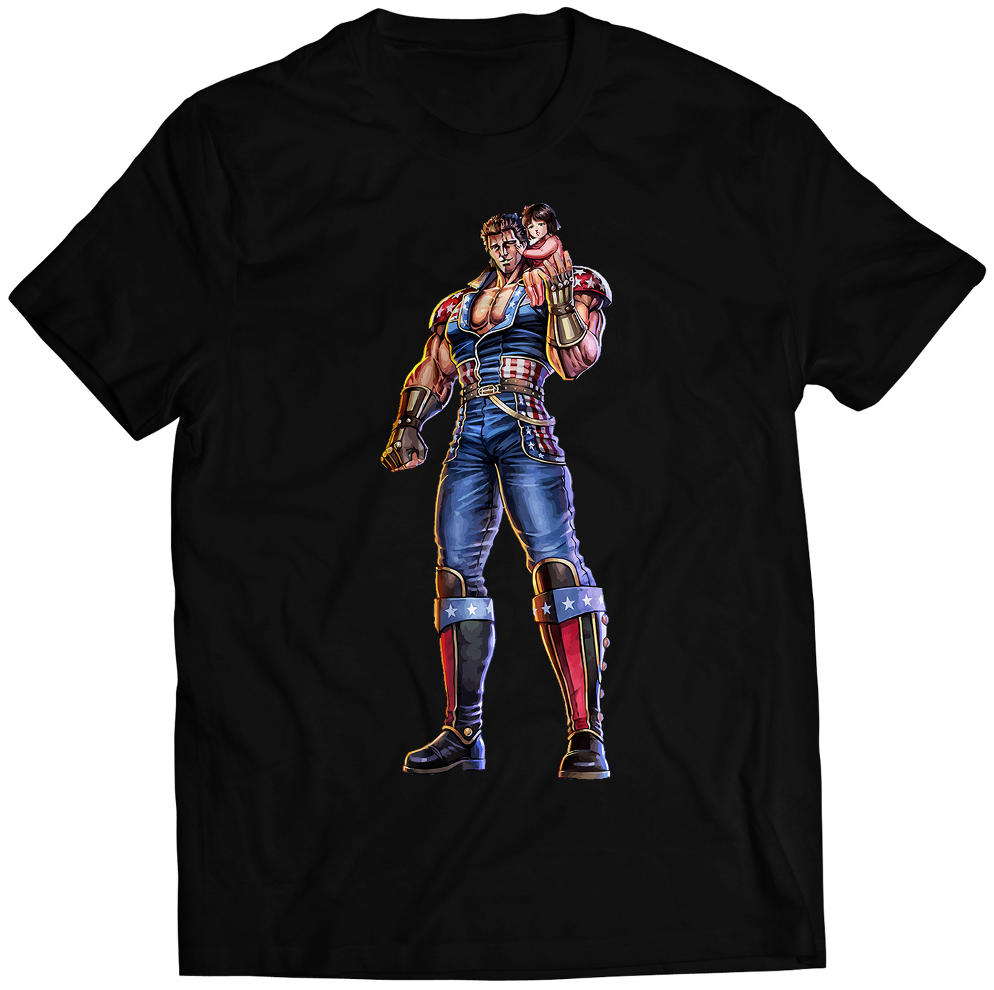 Ein And Asuka Fist Legends Revival Premium Unisex T-shirt (Vectorized Design)