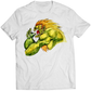 Blanka Biting Rare Original SFII World Warrior Premium Unisex T-shirt (Vectorized Design)
