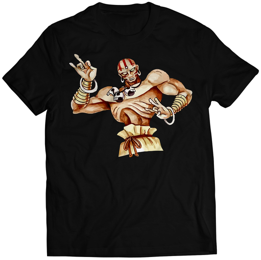 Dhalsim Rare Original SFII World Warrior Premium Unisex T-shirt (Vectorized Design)