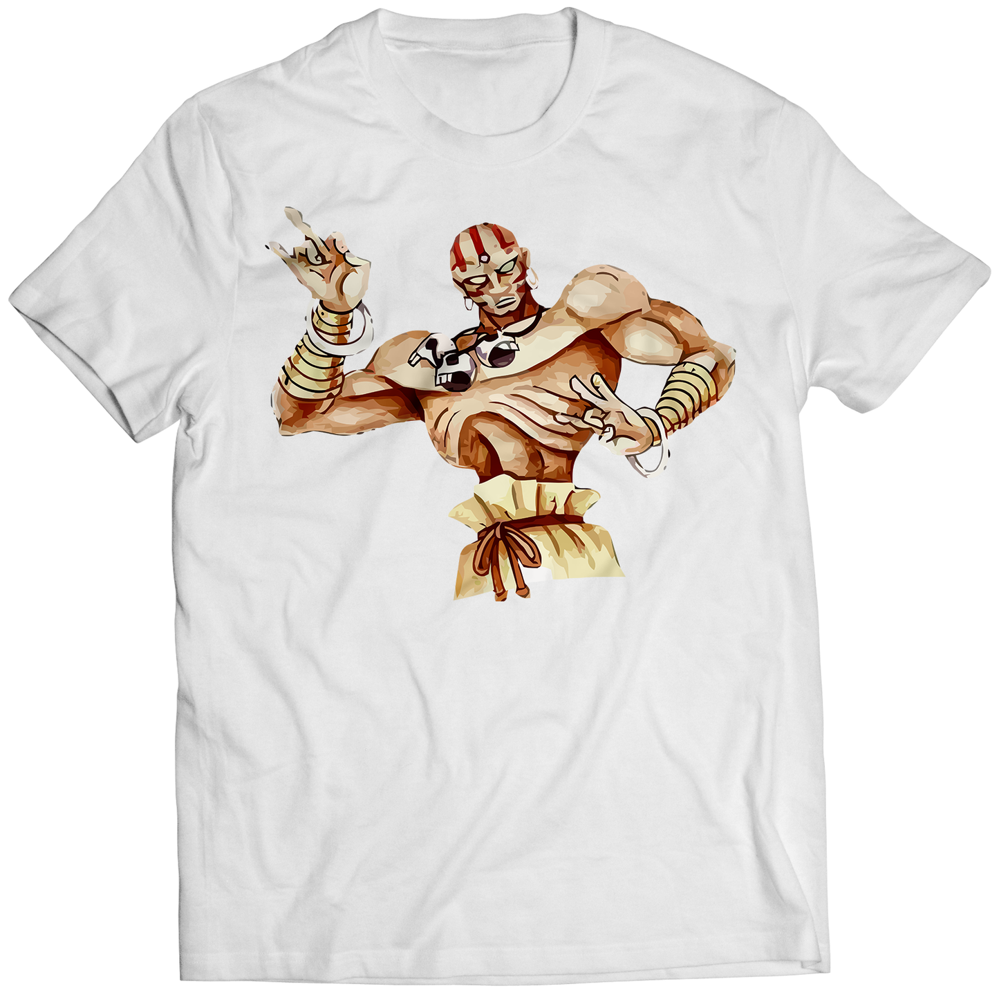 Dhalsim Rare Original SFII World Warrior Premium Unisex T-shirt (Vectorized Design)