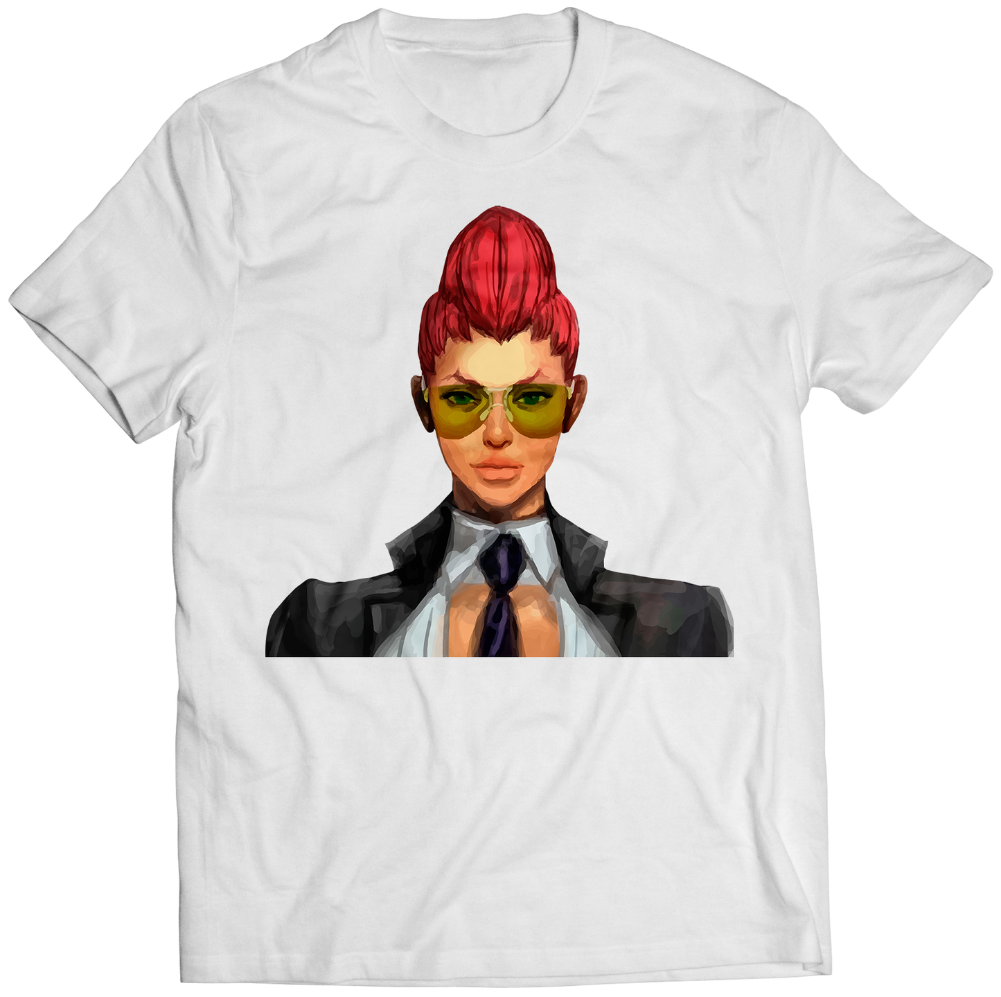 Crimson Viper Rare SF4 Concept Premium Unisex T-shirt (Vectorized Design)