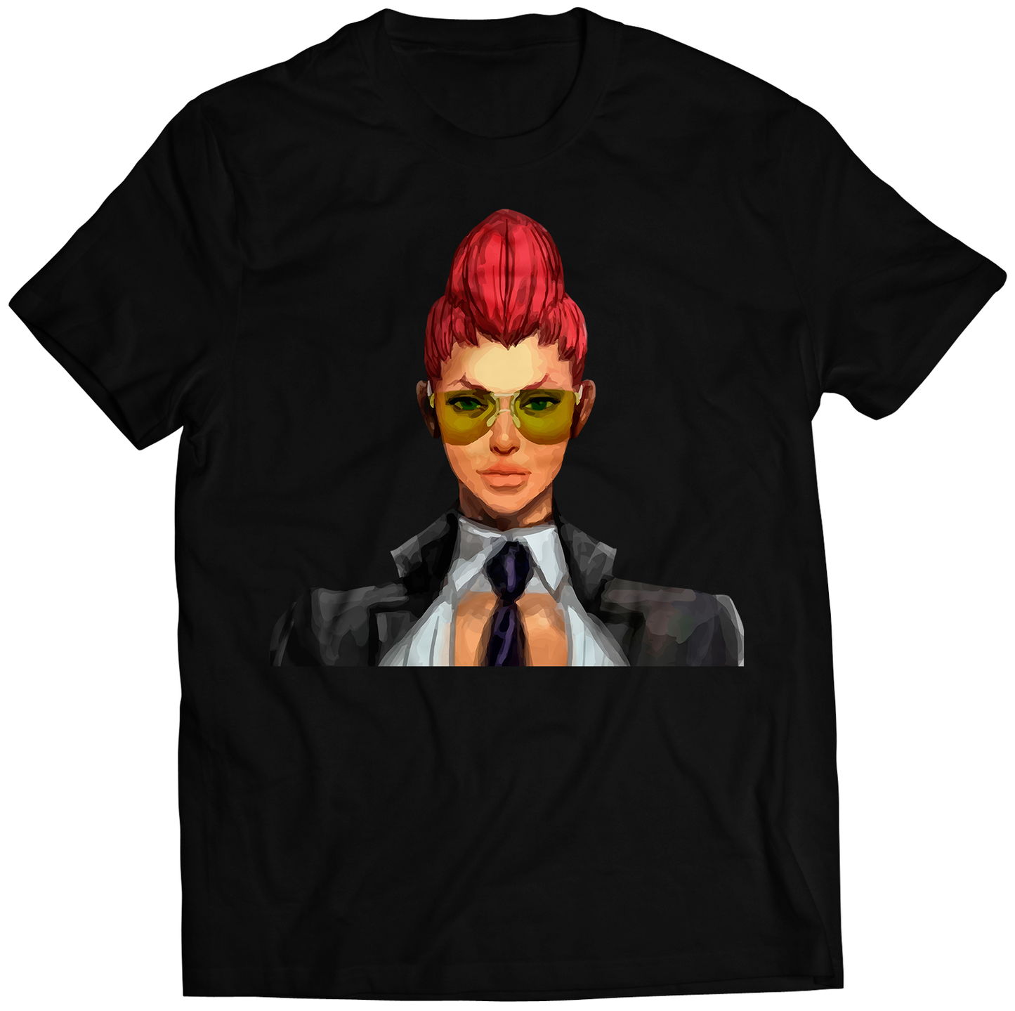 Crimson Viper Rare SF4 Concept Premium Unisex T-shirt (Vectorized Design)