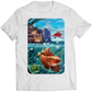 In Water Hunt Premium Unisex T-shirt (Vectorized Design)
