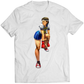 Sakura Tying Shoe Rare SF4 Concept Premium Unisex T-shirt (Vectorized Design)