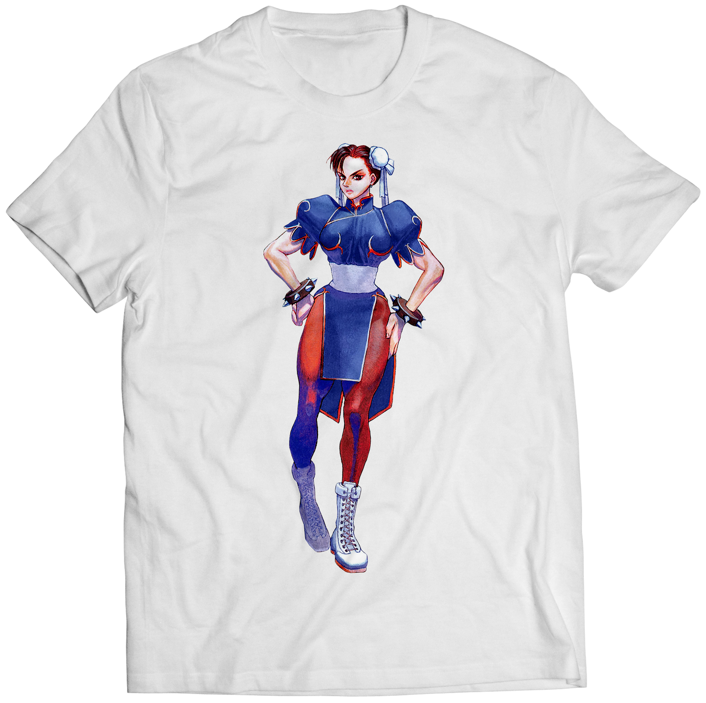 Chun Chillin SFII SF2 Premium Unisex T-shirt (Vectorized Design)