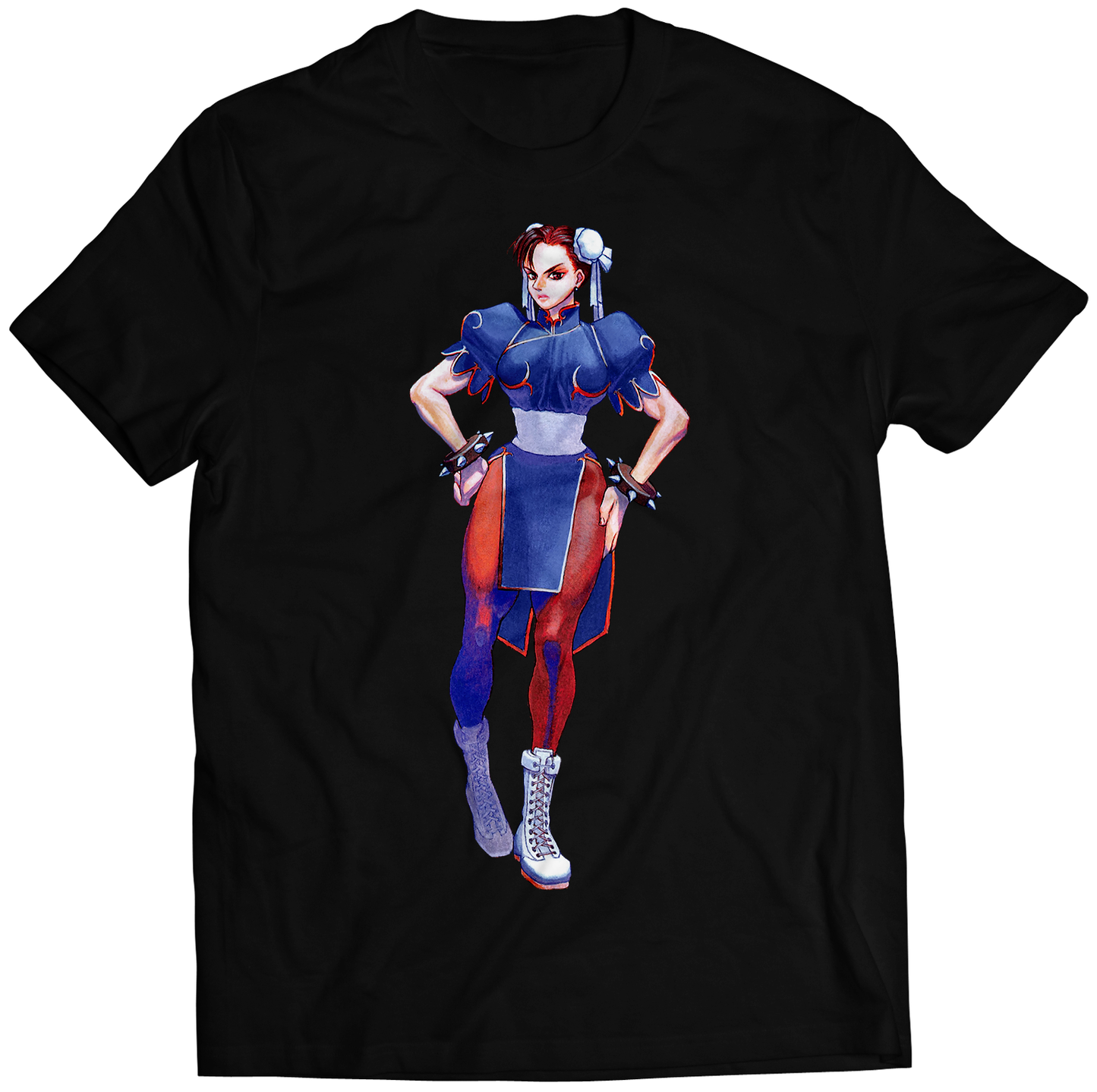 Chun Chillin SFII SF2 Premium Unisex T-shirt (Vectorized Design)