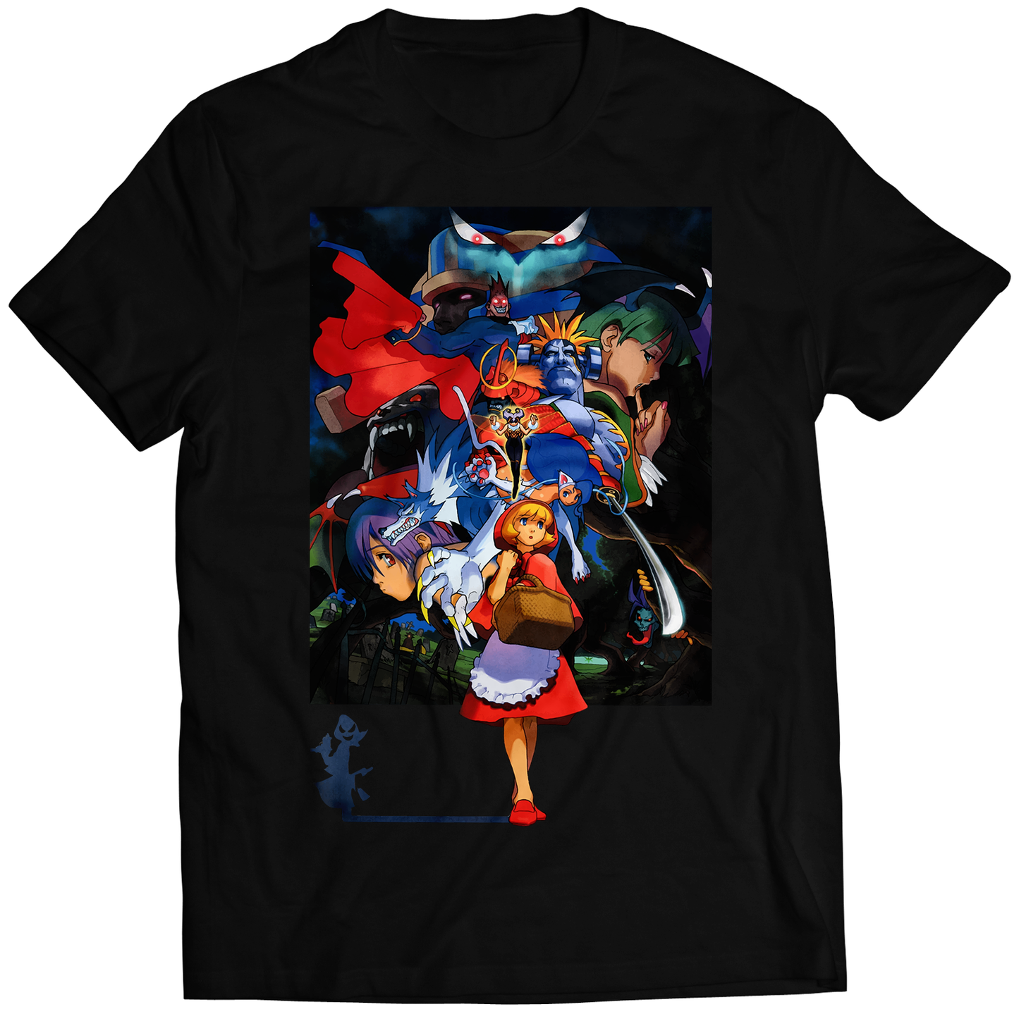 Darkstalkers3 Premium Unisex T-shirt (Vectorized Design)