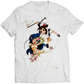 Chibi Felicia Kick Darkstalkers Premium Unisex T-shirt (Vectorized Design)