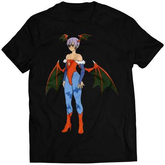 Lilith Concept Darkstalkers Premium Unisex T-shirt (Vectorized Design)