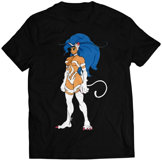 Felicia Concept Darkstalkers Premium Unisex T-shirt (Vectorized Design)