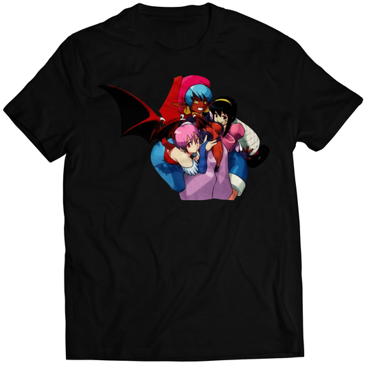 Lilith X Plum Darkstalkers Premium Unisex T-shirt (Vectorized Design)