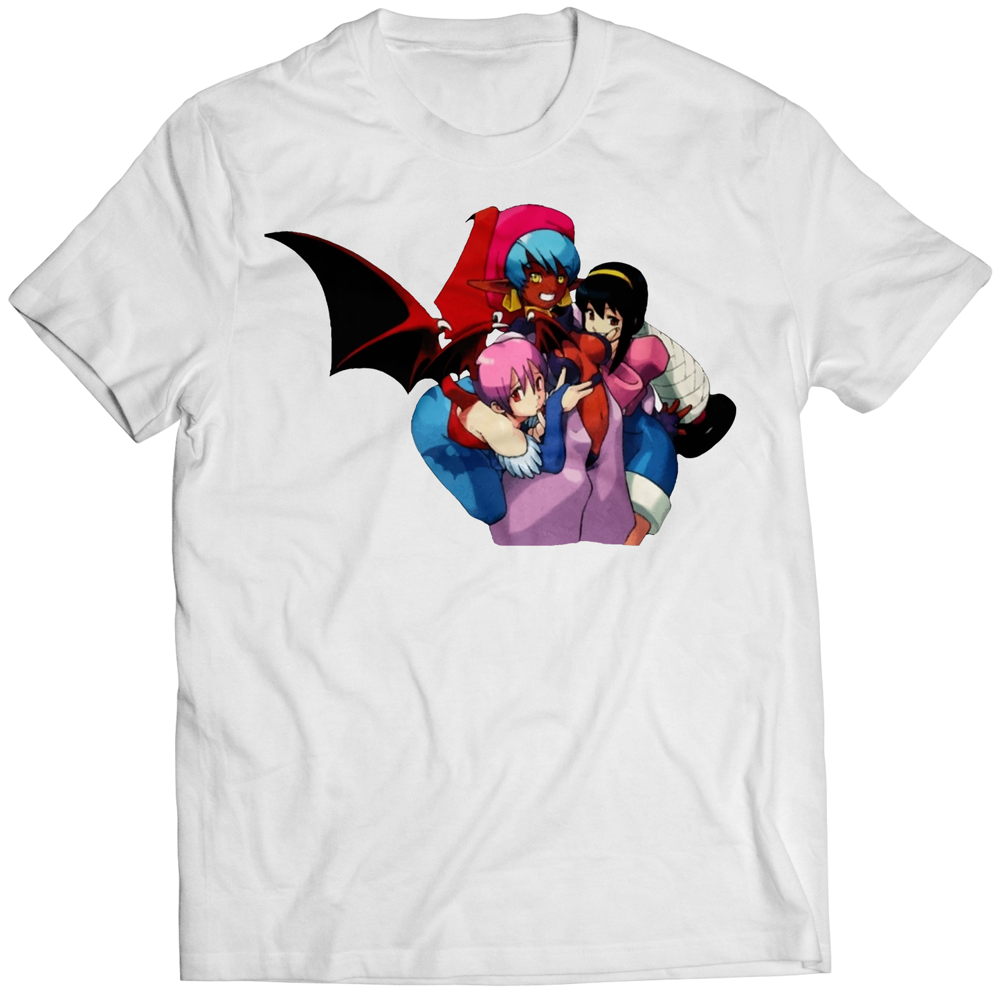 Lilith X Plum Darkstalkers Premium Unisex T-shirt (Vectorized Design)