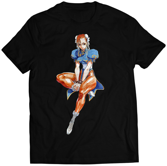 Chun Chilling SFII SF2 Premium Unisex T-shirt (Vectorized Design)