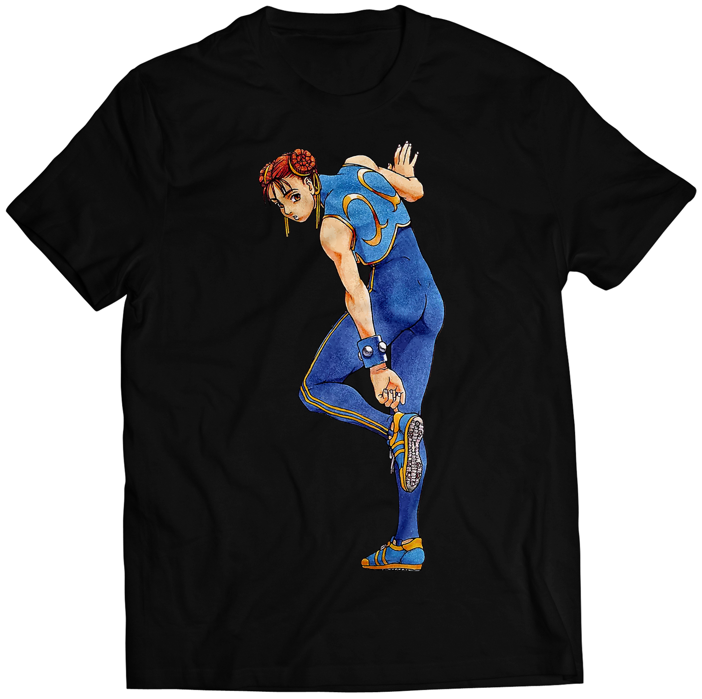 Chun Tie Shoe Premium Unisex T-shirt (Vectorized Design)