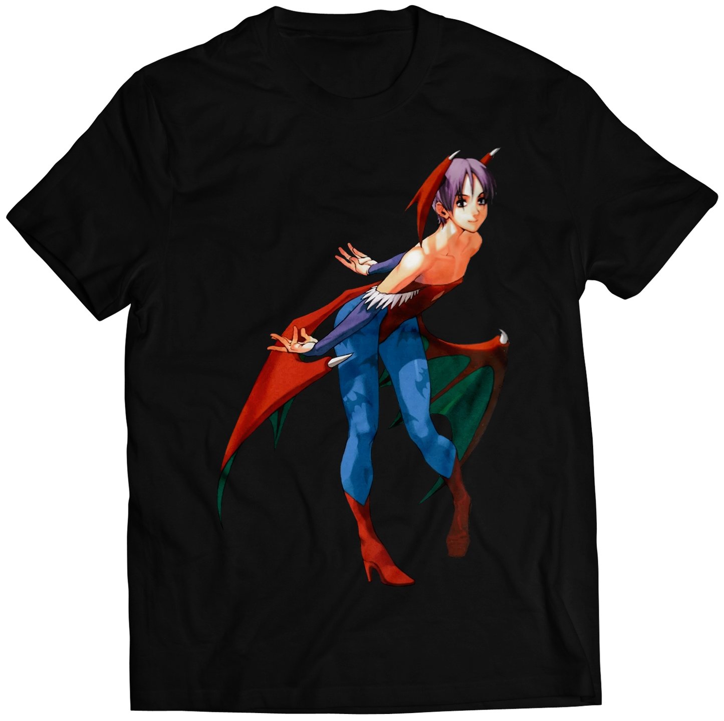 Lilith Rare Darkstalkers Premium Unisex T-shirt (Vectorized Design)