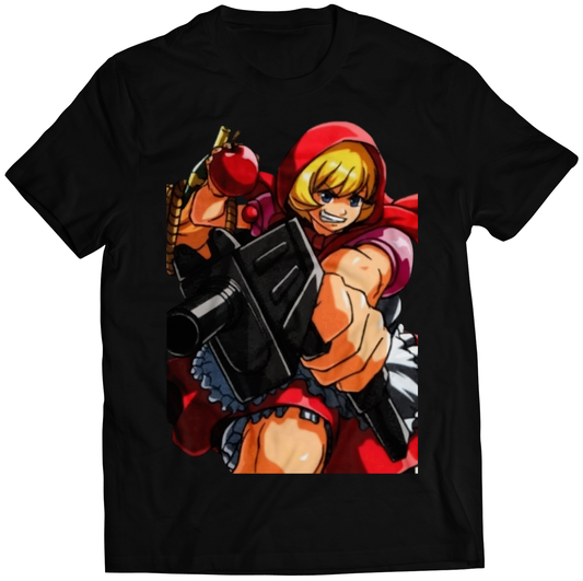 BB Hood Bulleta With Uzi Darkstalkers Premium Unisex T-shirt (Vectorized Design)