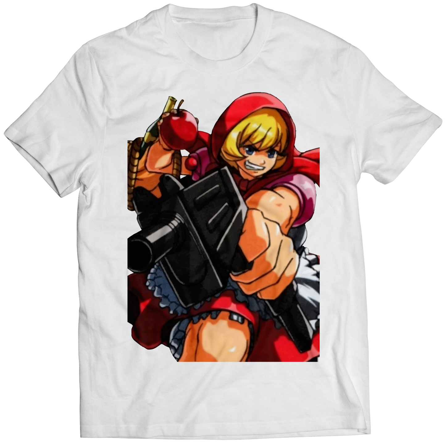 BB Hood Bulleta With Uzi Darkstalkers Premium Unisex T-shirt (Vectorized Design)