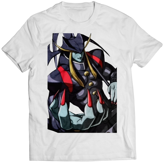 Jedah Portrait Darkstalkers Premium Unisex T-shirt (Vectorized Design)