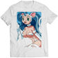 Felicia Rare Portrait Darkstalkers Premium Unisex T-shirt (Vectorized Design)