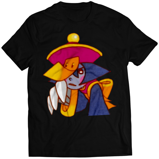 Hsien Ko V2 Rare Portrait Darkstalkers Premium Unisex T-shirt (Vectorized Design)