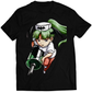 Morrigan V4 Rare Portrait Darkstalkers Premium Unisex T-shirt (Vectorized Design)