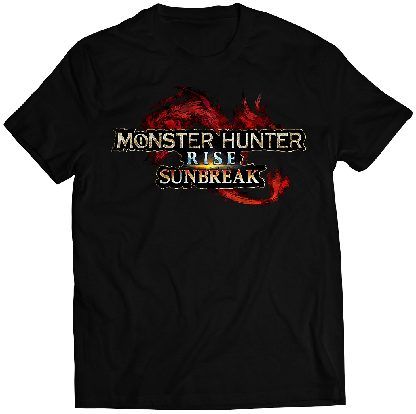 MH Rise Sunbreak Title Premium Unisex T-shirt (Vectorized Design)