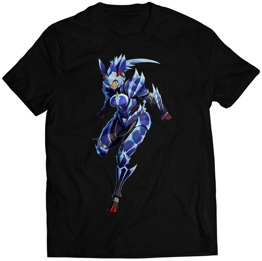 Lunagaron Hunter Armor Female MH Rise Sunbreak Premium Unisex T-shirt (Vectorized Design)
