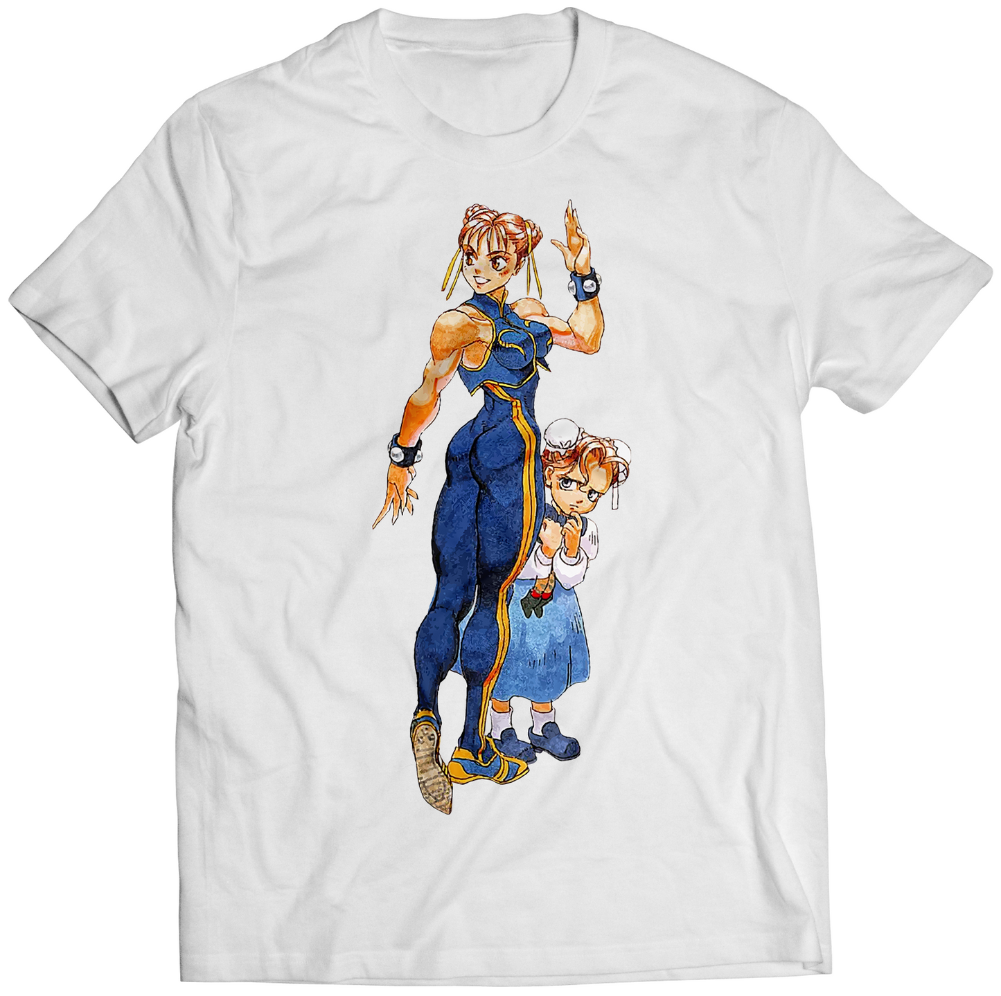 Chun with JR Premium Unisex T-shirt (Vectorized Design)