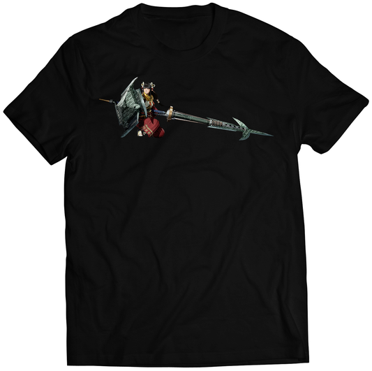 Follower Minoto MH Rise Sunbreak Premium Unisex T-shirt (Vectorized Design)