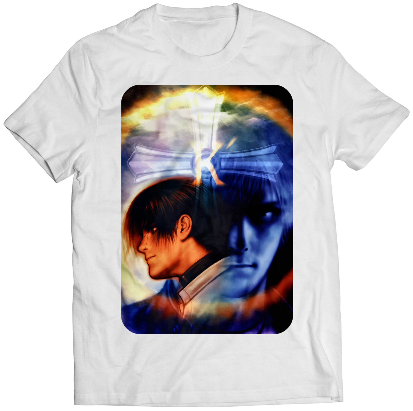 K & Kyo Cover KOF99 Premium Unisex T-shirt (Vectorized Design)