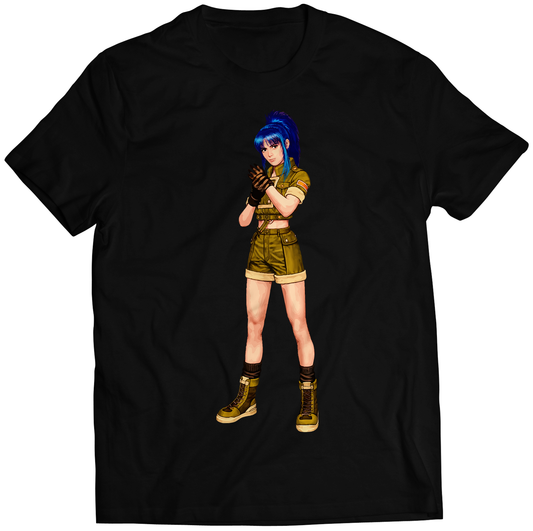 Leona KOF99 Premium Unisex T-shirt (Vectorized Design)