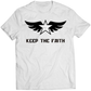 Keep The Faith Rock Howard KOF14 Premium Unisex T-shirt (Vectorized Design)