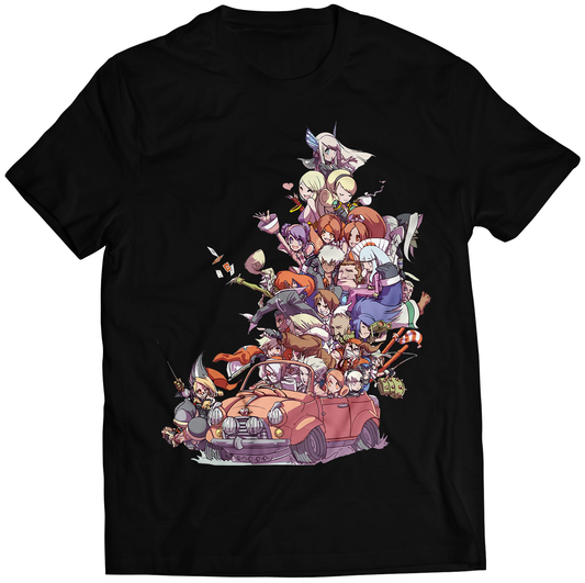 KOF Maximum Impact 2 Illustration Premium Unisex T-shirt (Vectorized Design)
