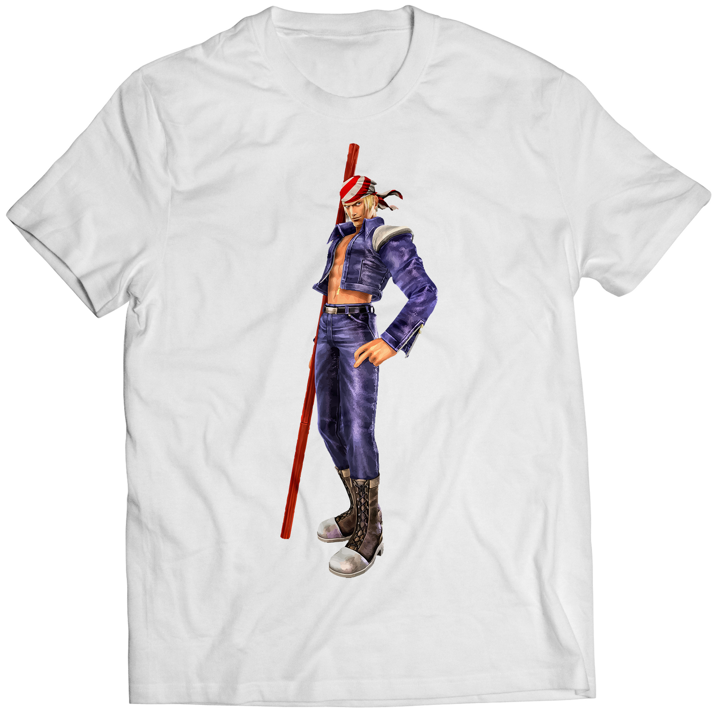 Billy Kane KOF Maximum Impact 2 Premium Unisex T-shirt (Vectorized Design)