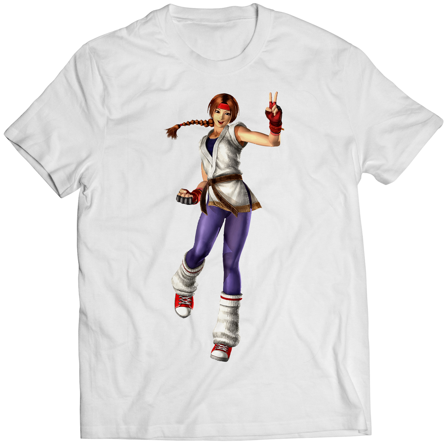 Yuri KOF Maximum Impact 2 Premium Unisex T-shirt (Vectorized Design)