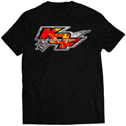 KOF Maximum Impact Title Premium Unisex T-shirt (Vectorized Design)