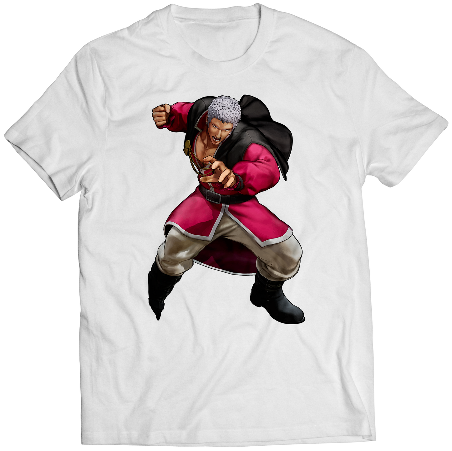 Orochi Yashiro KOF15 KOFXV Premium Unisex T-shirt (Vectorized Design)