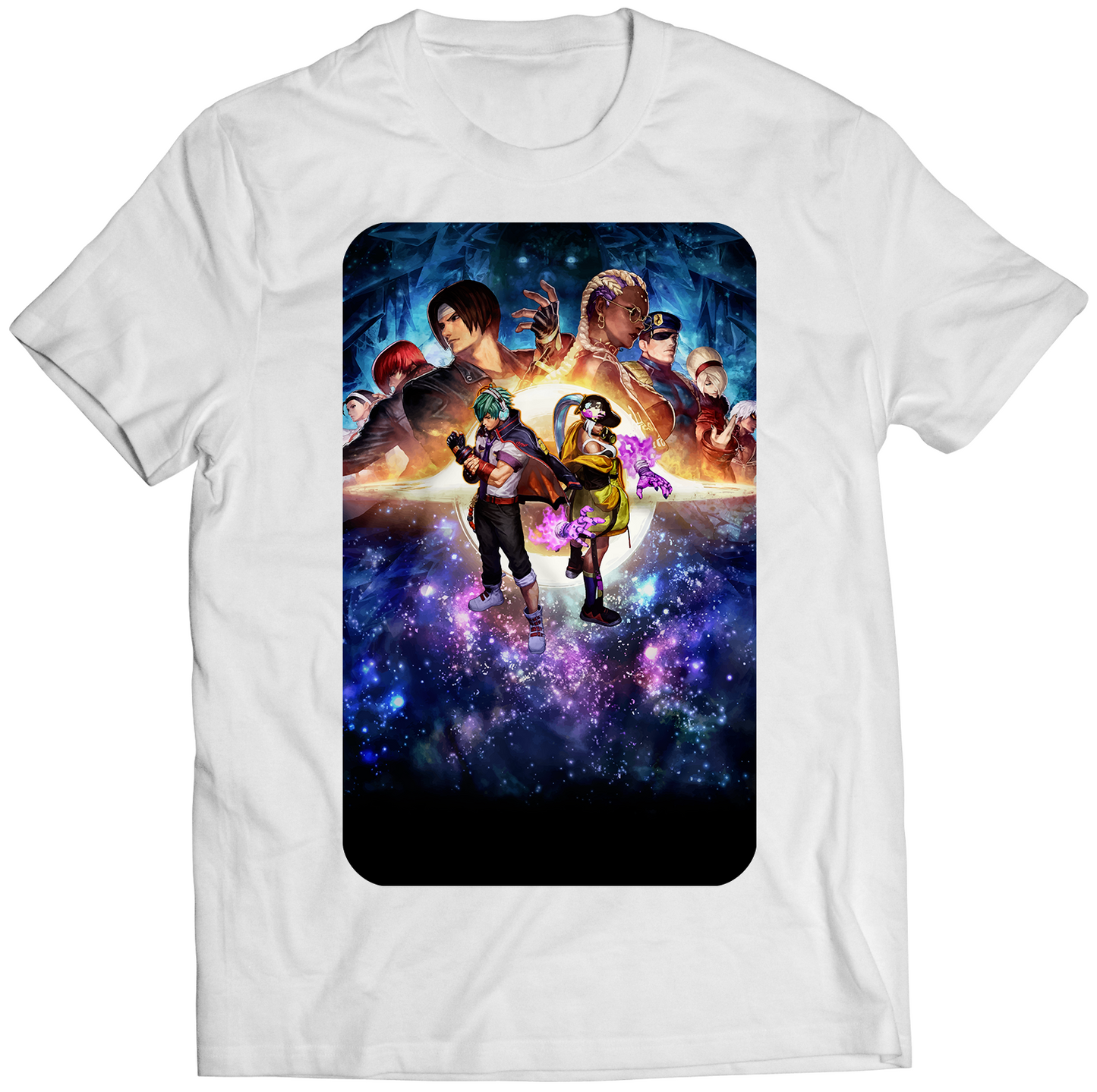 KOF15 KOFXV Tall Cover Premium Unisex T-shirt (Vectorized Design)