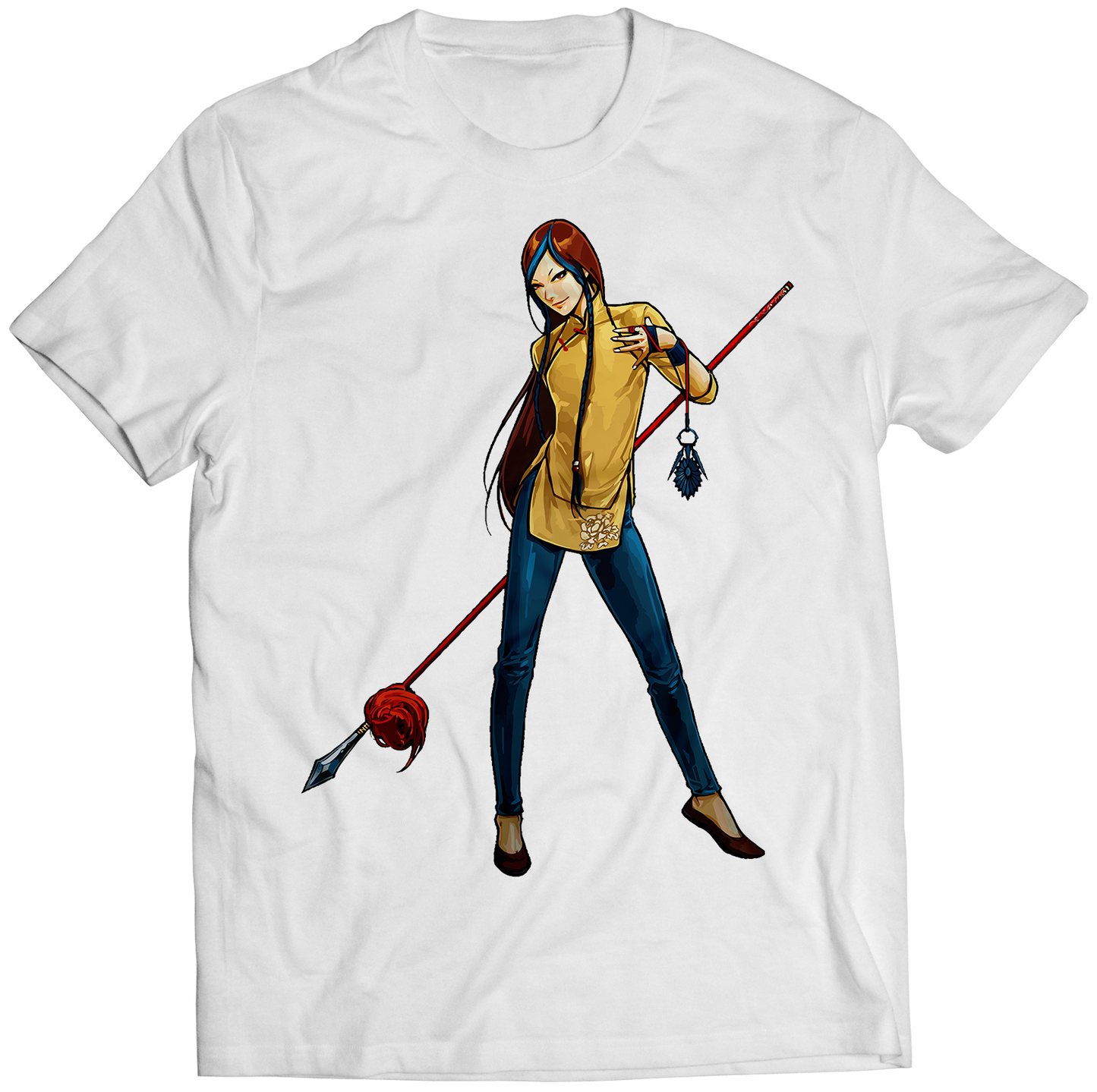 Shion KOF11 KOFXI Premium Unisex T-shirt (Vectorized Design)