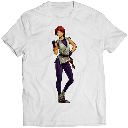 Yuri KOF11 KOFXI Premium Unisex T-shirt (Vectorized Design)