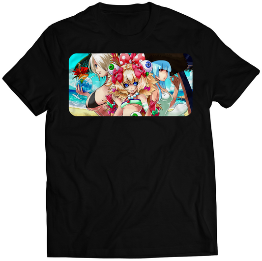 KOF14 Ladies At The Beach Cover Premium Unisex T-shirt (Vectorized Design)