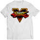 SFV SF5 Title Logo Premium Unisex T-shirt (Vectorized Design)