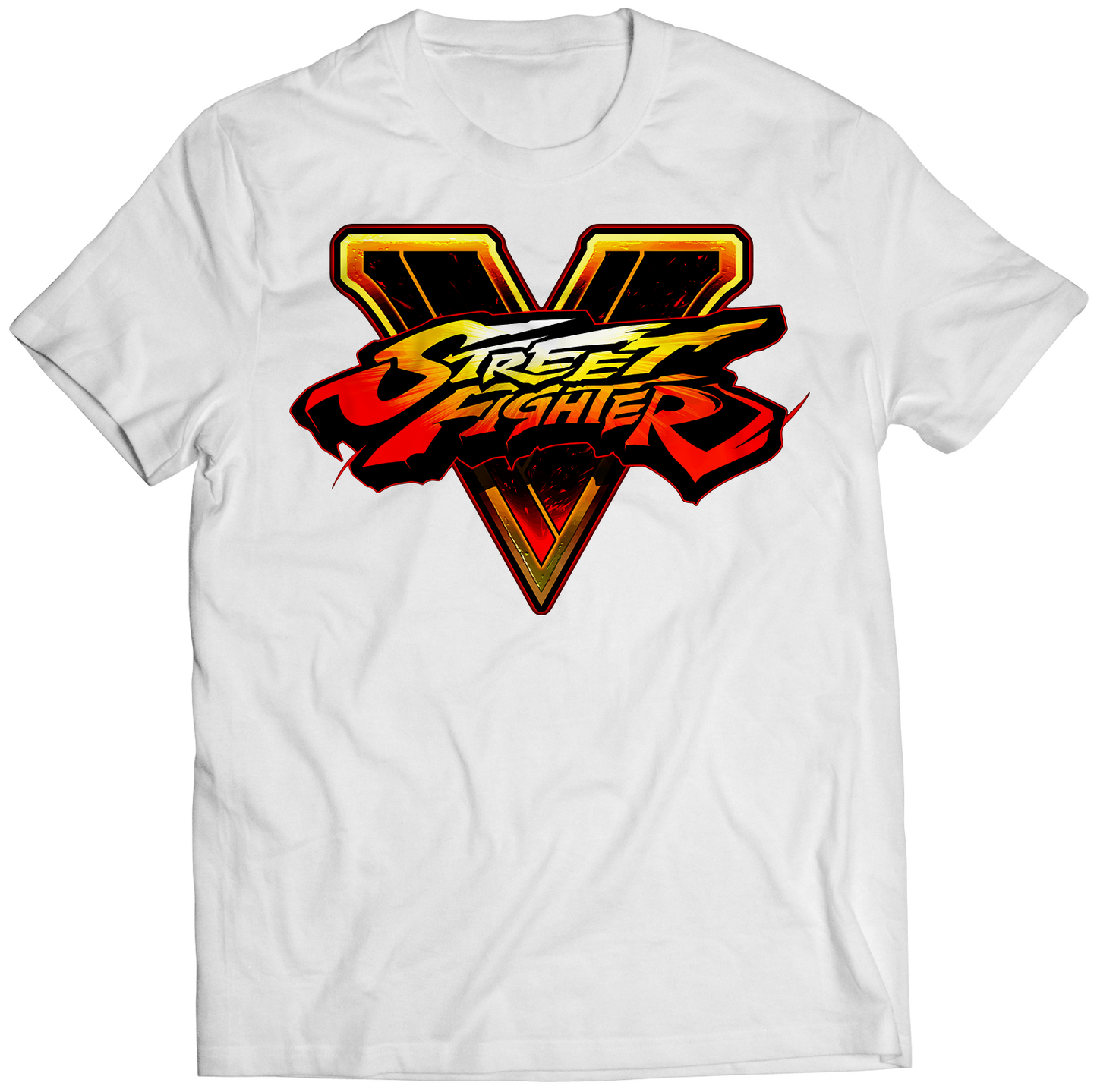 SFV SF5 Title Logo Premium Unisex T-shirt (Vectorized Design)
