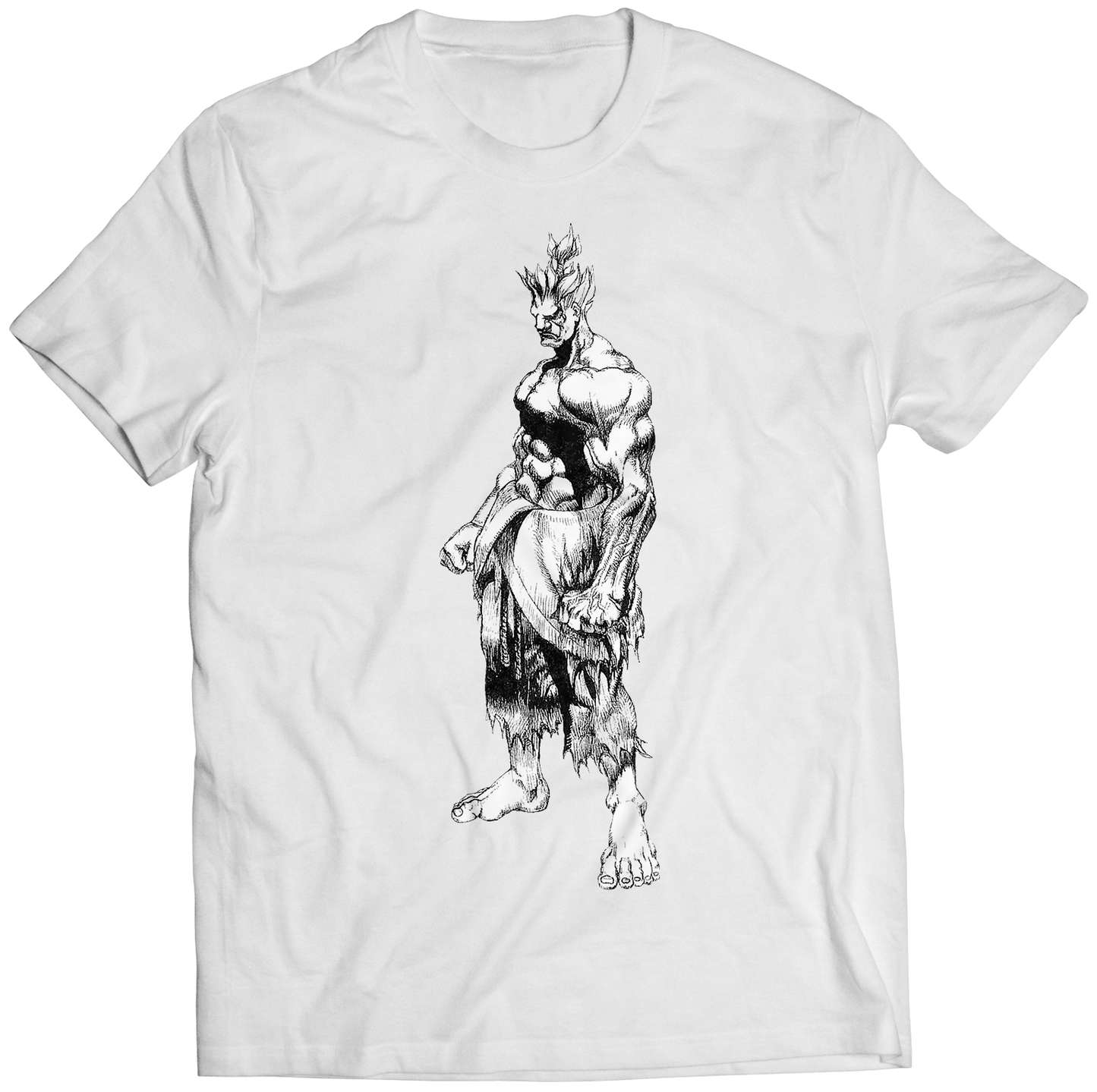 Akuma Gouki ST Concept Sketch Premium Unisex T-shirt (Vectorized Design)