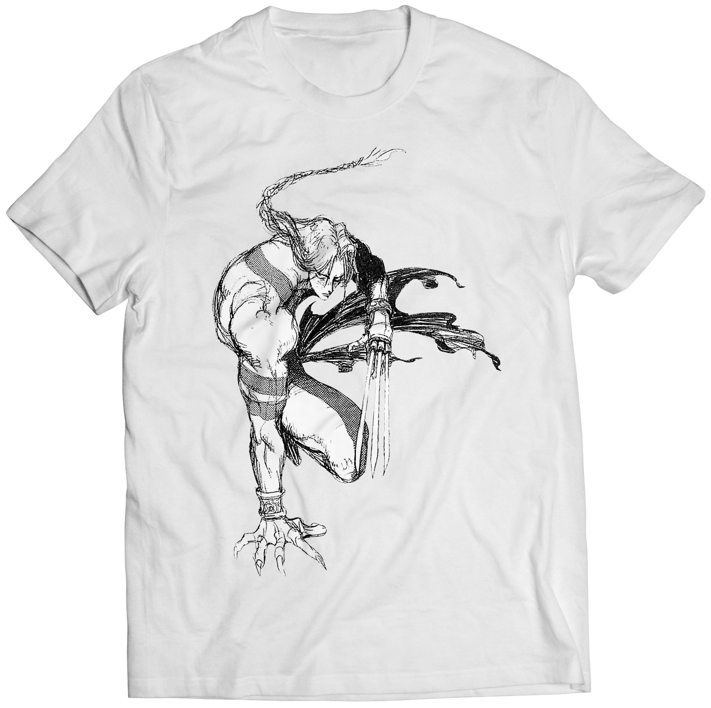 Vega Claw ST Concept Sketch Premium Unisex T-shirt (Vectorized Design)